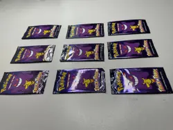 Pokemon 2022 Halloween Trick or Trade BOOster Lot Of 9 Packs! SEALED ONE OPENED - Image 5