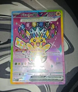Pikachu ex 277/217 Ascended Heroes SIR - Image 3