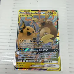 Pokemon TCG Raichu Alolan Raichu Tag Team GX 54/236 Unified Minds NM Condition - Image 4