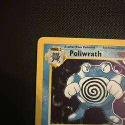 Pokemon TCG - Poliwrath - 13/102 - Holo Rare Base Set Unlimited [Moderate Play] - Image 2