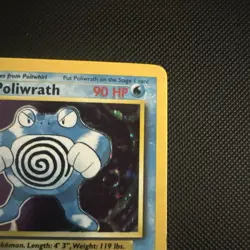 Pokemon TCG - Poliwrath - 13/102 - Holo Rare Base Set Unlimited [Moderate Play] - Image 3