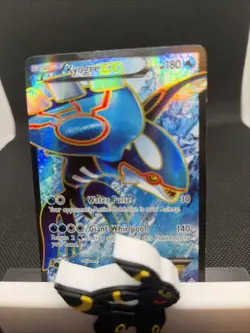 Pokemon TCG Kyogre EX XY Primal Clash 148/160 Full Art Ultra Rare Holo - Image 1