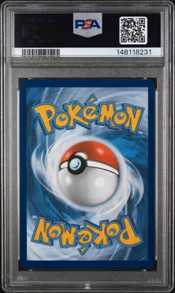 2025 POKEMON WHT EN-WHITE FLARE ILLUSTRATION RARE #155 HERDIER PSA 10 - Image 2