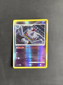 Pokemon TCG Banette Platinum 19/127 Reverse Holo Rare 2009 Nintendo - NM - Image 1