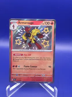 Armarouge - 115/091 - SV: Paldean Fates - Baby Shiny Rare - Pokemon TCG - Image 1