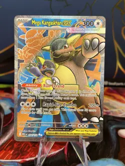 Pokemon TCG Mega Kangaskhan EX 164/132 Mega Evolution ME01 Full Art NM - Image 1