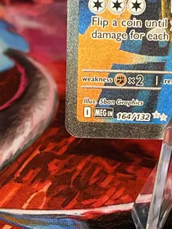 Pokemon TCG Mega Kangaskhan EX 164/132 Mega Evolution ME01 Full Art NM - Image 4