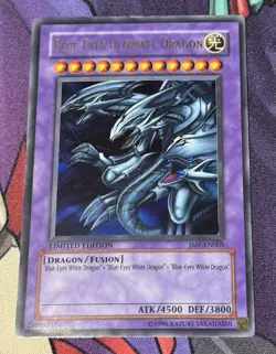 Yu-Gi-Oh! Blue-Eyes Ultimate Dragon - JMP-EN005 - Limited - Ultra Rare - DMG - Image 1