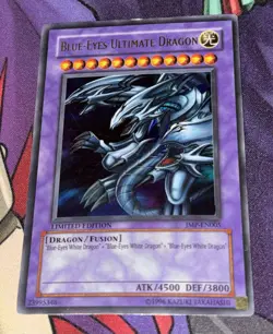 Yu-Gi-Oh! Blue-Eyes Ultimate Dragon - JMP-EN005 - Limited - Ultra Rare - DMG - Image 3