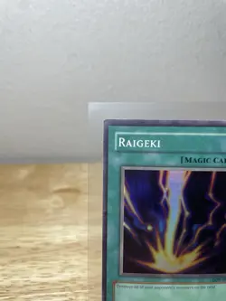 Yu-Gi-Oh! Raigeki Holo LOB-053 Rare Konami TCG Yugioh Card - Image 2