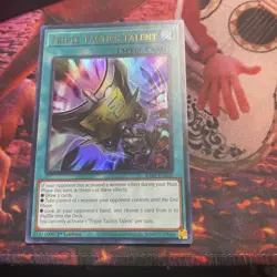 *** TRIPLE TACTICS TALENT *** SUPER RARE 1ST EDITION RA01-EN063 MINT/NM YUGIOH! - Image 1