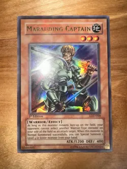 Marauding Captain LOD-018 (Yu-Gi-Oh / English TCG / 1st Edition) MINT - Image 1