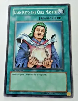Yu-Gi-Oh! TCG Dian Keto the Cure Master Starter Deck Pegasus SDP-027 1st Edition - Image 1