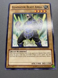 Yu-Gi-Oh! Gladiator Beast Andal Common 1st Edition LCGX-EN223 MP - Image 1