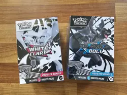 Pokemon Black Bolt and White Flare Booster Bundle Set of 2 SEALED AND NEW - Image 1