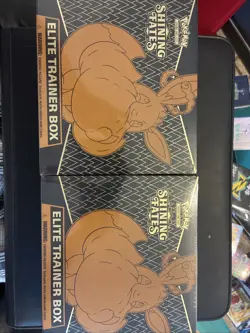 Pokemon TCG Sword & Shield Shining Fates Elite Trainer Box ETB Factory Sealed - Image 1