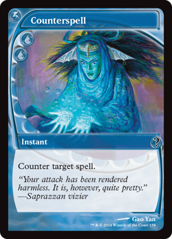 Counterspell (REGULAR) x1 - MTG Mystery Booster 2 MB2 #158 - Image 1