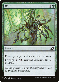 Wilt (REGULAR) x1 - MTG The List PLST #IKO-176 - Image 1