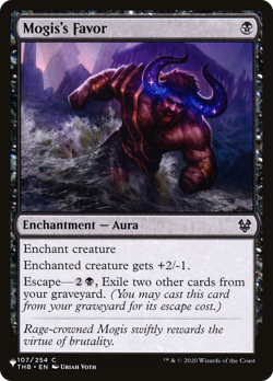 Mogis's Favor (REGULAR) x1 - MTG The List PLST #THB-107 - Image 1