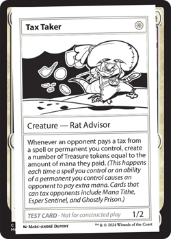 Tax Taker (REGULAR) x1 - MTG Mystery Booster 2 MB2 #524 - Image 1