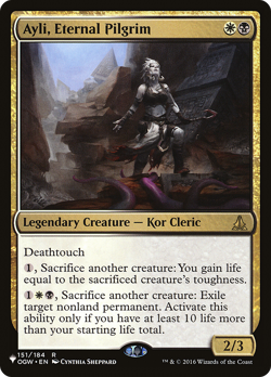 Ayli, Eternal Pilgrim (REGULAR) x1 - MTG The List PLST #OGW-151 - Image 1