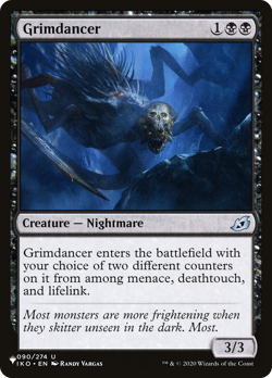 Grimdancer (REGULAR) x1 - MTG The List PLST #IKO-90 - Image 1