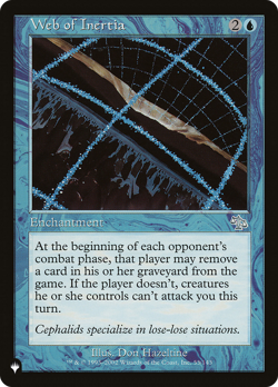 Web of Inertia (REGULAR) x1 - MTG The List PLST #JUD-53 - Image 1