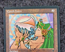 Magic The Gathering MTG Fallen Empires Conch Horn Artifact (DS3D1K8) - Image 3
