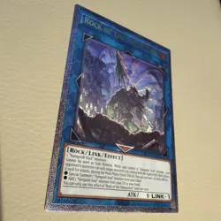 Yugioh 1x Rock Of The Vanquisher Ultimate Rare ULT OP24-EN002 NM - Image 1