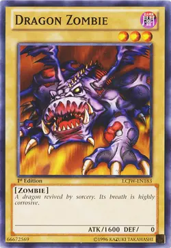 Dragon Zombie - LCJW-EN183 - Common - 1st Edition NM Yugioh Legendary Collection - Image 1