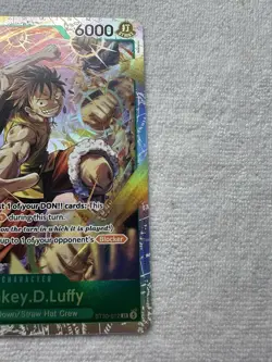 Monkey.D.Luffy ST30-012 SR - Starter Deck EX - One Piece Card Game - Image 5