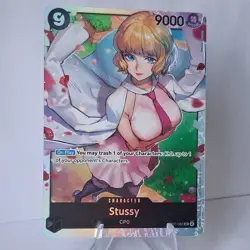 Bandai One Piece Stussy OP07-085 500 Years in the Future Foil Super Rare 9000 - Image 1