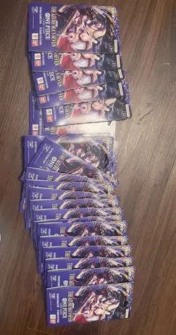 22 One Piece OP14-EB04 Azure Seas Seven Sleeved Booster Pack Lot EN Sealed - Image 1