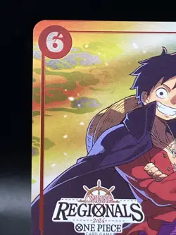 One Piece Monkey D Luffy P-001 Online Regionals 2024 Participant - Image 2