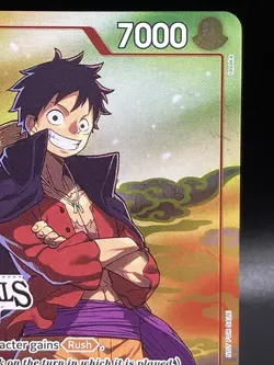 One Piece Monkey D Luffy P-001 Online Regionals 2024 Participant - Image 3