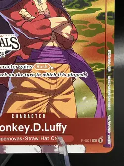 One Piece Monkey D Luffy P-001 Online Regionals 2024 Participant - Image 4