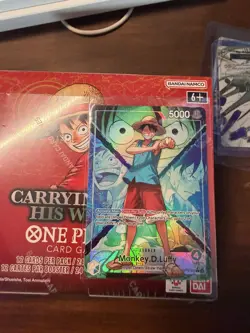 Monkey D. Luffy Alternate Art Leader OP-16 Time of Battle - Image 1