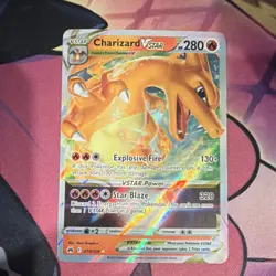 Pokemon Charizard VSTAR 019/159 Crown Zenith Ultra Rare Holo VSTAR 280 HP 2023 - Image 1
