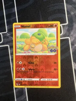 Pokemon TCG Numel Pokemon Go 013/078 PEELABLE DITTO Reverse Holo NM/Unpeeled - Image 1