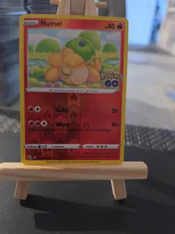 Pokemon Tcg Peelable Ditto Numel Card Pokemon Go Mint Condtion - Image 1