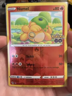 Numel (Peelable Ditto) 013/078 Pokemon GO Reverse Holo - Image 1