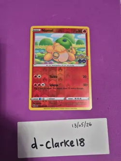 Numel (Peelable Ditto) 013/078 Pokemon GO Reverse Holo - Image 1