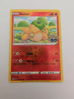 Numel Peelable Ditto Reverse Holo Pokemon Go TCG Card 013/078 Unpeeled - Image 2