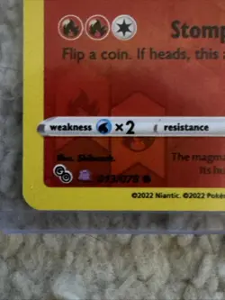 Numel (Peelable Ditto) 013/078 Pokemon GO Reverse Holo - Image 2