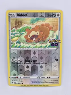 Pokemon GO Peelable Ditto Set - Bidoof/Spinarak/Numel 2022 006/013/059 - Image 2