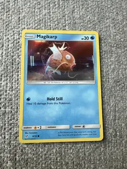 Magikarp 8/18 Holo Common Detective Pikachu Pokemon Card - Image 1