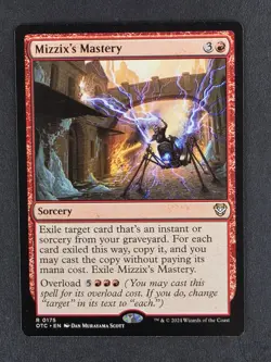 Magic the Gathering Mizzix's Mastery Outlaws of Thunder Junction Commander Card - Image 1