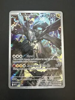 Pokemon TCG Holo Full Art N’s Zekrom Promo Card #031 - Image 1