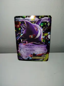 JUMBO Gengar EX Promo Holo Cards 034/119 170 HP Card English Pokemon Oversized - Image 1