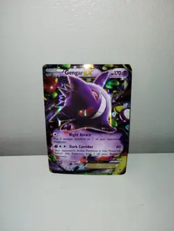 JUMBO Gengar EX Promo Holo Cards 034/119 170 HP Card English Pokemon Oversized - Image 3
